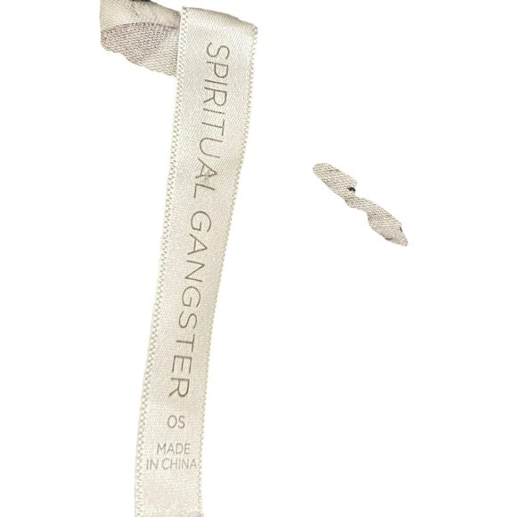 Spiritual Gangster Black & White Floral Kimono Cardigan OS Lightweight 100% Rayo - Picture 6 of 9